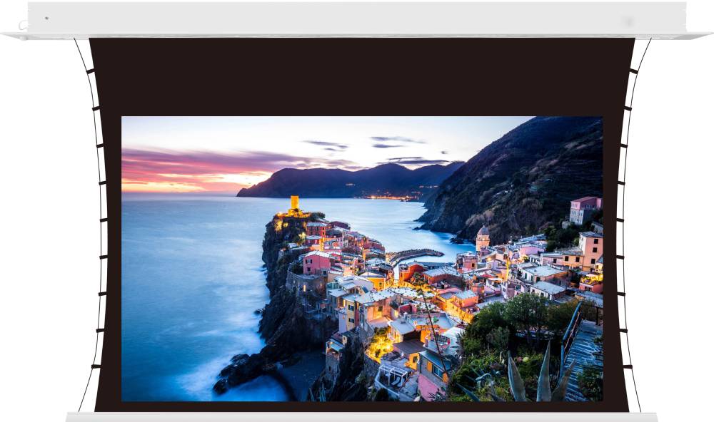 [LMRTC-100112] Встраиваемый экран с электроприводом Lumien Master Recessed Tensioned Control